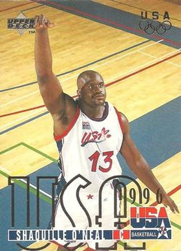 #321 Shaquille O'Neal - USA - 1995-96 Upper Deck Basketball