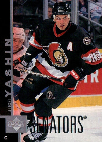 #321 Alexei Yashin - Ottawa Senators - 1997-98 Upper Deck Hockey