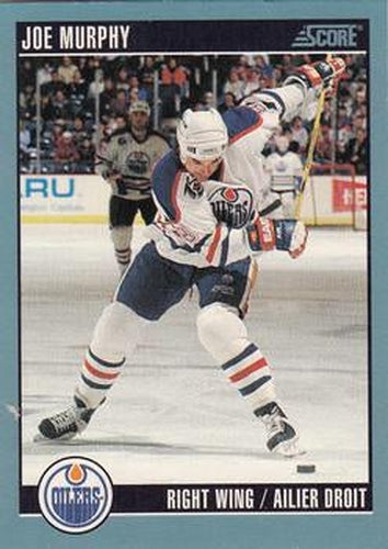 #321 Joe Murphy - Edmonton Oilers - 1992-93 Score Canadian Hockey