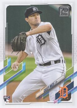 #321 Casey Mize - Detroit Tigers - 2021 Topps Baseball