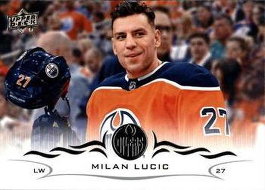 #322 Milan Lucic - Edmonton Oilers - 2018-19 Upper Deck Hockey