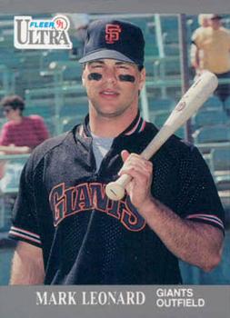 #322 Mark Leonard - San Francisco Giants - 1991 Ultra Baseball