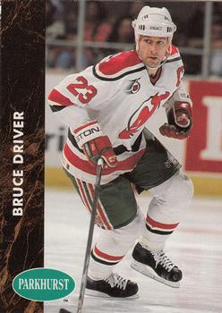#322 Bruce Driver - New Jersey Devils - 1991-92 Parkhurst Hockey