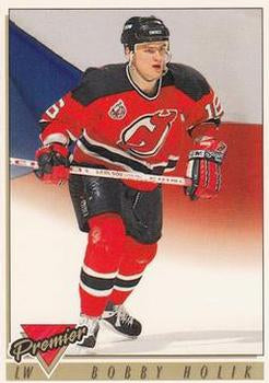 #322 Bobby Holik - New Jersey Devils - 1993-94 Topps Premier Hockey