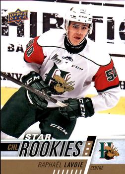 #322 Raphael Lavoie - Halifax Mooseheads - 2017-18 Upper Deck CHL Hockey