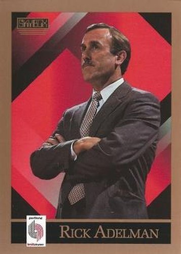 #322 Rick Adelman - Portland Trail Blazers - 1990-91 SkyBox Basketball