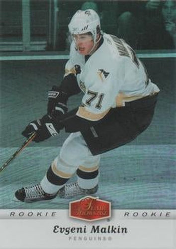 #322 Evgeni Malkin - Pittsburgh Penguins - 2006-07 Flair Showcase Hockey