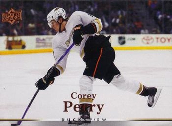 #322 Corey Perry - Anaheim Ducks - 2007-08 Upper Deck Hockey