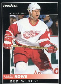 #322 Mark Howe - Detroit Red Wings - 1992-93 Pinnacle Canadian Hockey