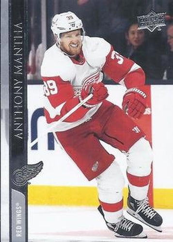 #322 Anthony Mantha - Detroit Red Wings - 2020-21 Upper Deck Hockey