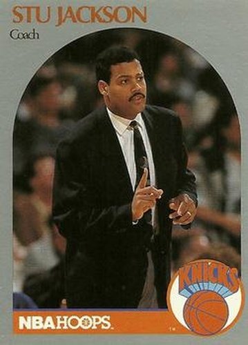 #322 Stu Jackson - New York Knicks - 1990-91 Hoops Basketball
