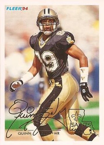 #322 Quinn Early - New Orleans Saints - 1994 Fleer Football