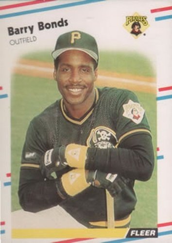 #322 Barry Bonds - Pittsburgh Pirates - 1988 Fleer Baseball