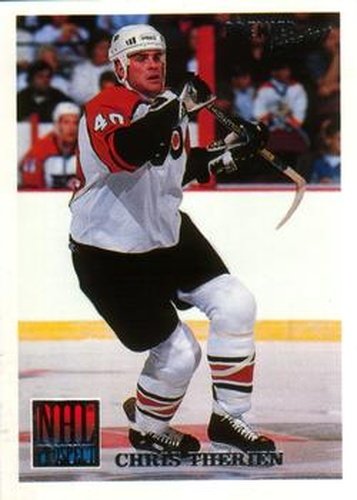 #322 Chris Therien - Philadelphia Flyers - 1994-95 O-Pee-Chee Premier Hockey