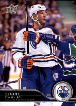 #322 Benoit Pouliot - Edmonton Oilers - 2014-15 Upper Deck Hockey