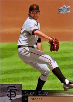 #322 Barry Zito - San Francisco Giants - 2009 Upper Deck Baseball