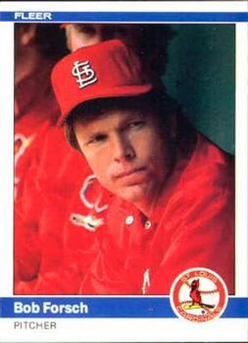 #322 Bob Forsch - St. Louis Cardinals - 1984 Fleer Baseball