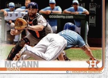 #322 Brian McCann - Houston Astros - 2019 Topps Baseball