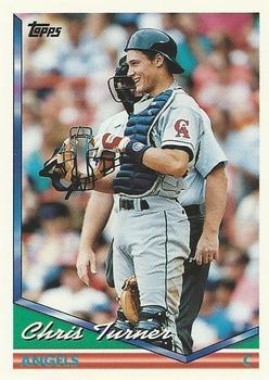 #322 Chris Turner - California Angels - 1994 Topps Baseball
