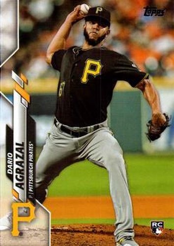 #322 Dario Agrazal - Pittsburgh Pirates - 2020 Topps Baseball