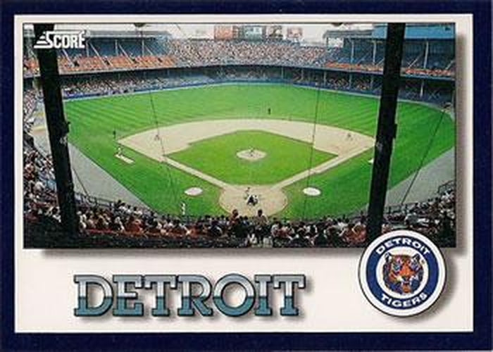#322 Detroit Tigers - Detroit Tigers -1994 Score Baseball