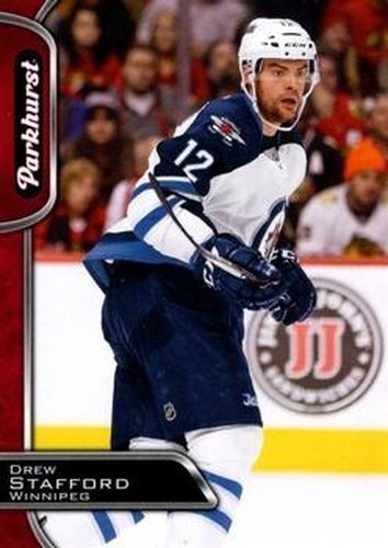 #322 Drew Stafford - Winnipeg Jets - 2016-17 Parkhurst - Red Hockey