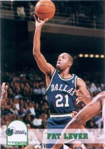 #322 Fat Lever - Dallas Mavericks - 1993-94 Hoops Basketball