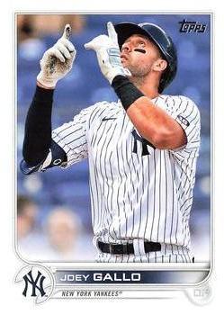 #322 Joey Gallo - New York Yankees - 2022 Topps Baseball