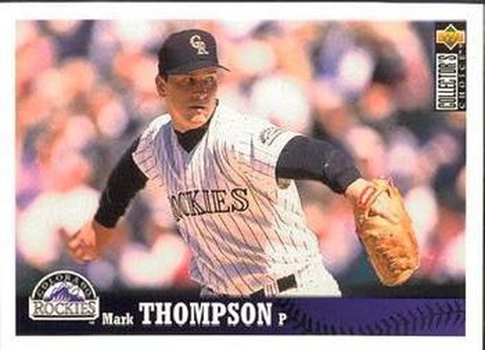 #322 Mark Thompson - Colorado Rockies - 1997 Collector's Choice Baseball