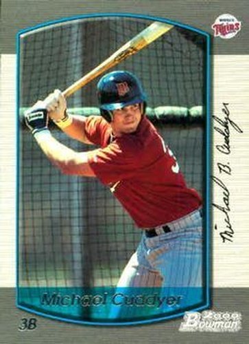 #322 Michael Cuddyer - Minnesota Twins - 2000 Bowman Baseball