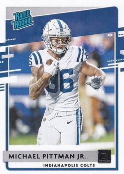 #322 Michael Pittman Jr. - Indianapolis Colts - 2020 Donruss Football