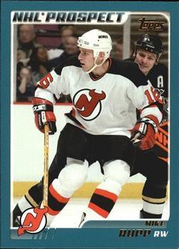 #322 Michael Rupp - New Jersey Devils - 2003-04 Topps Hockey