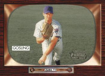 #322 Mike Gosling - Arizona Diamondbacks - 2004 Bowman Heritage Baseball