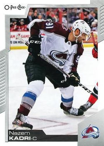 #322 Nazem Kadri - Colorado Avalanche - 2020-21 O-Pee-Chee Hockey