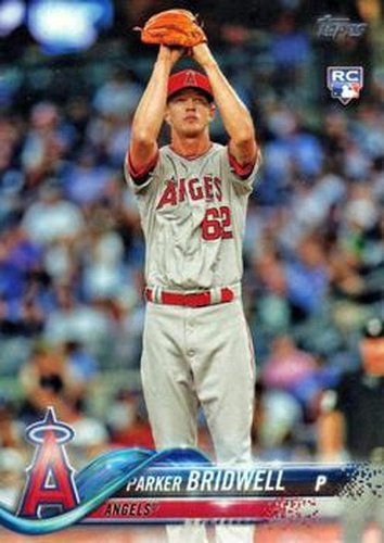 #322 Parker Bridwell - Los Angeles Angels - 2018 Topps Baseball