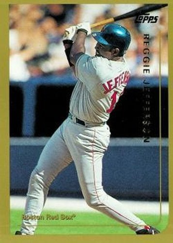 #322 Reggie Jefferson - Boston Red Sox - 1999 Topps Baseball