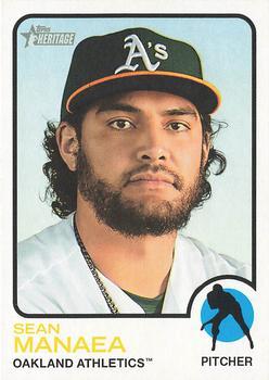 #322 Sean Manaea - Oakland Athletics - 2022 Topps Heritage Baseball