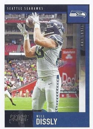 #322 Will Dissly - Seattle Seahawks - 2020 Score Football