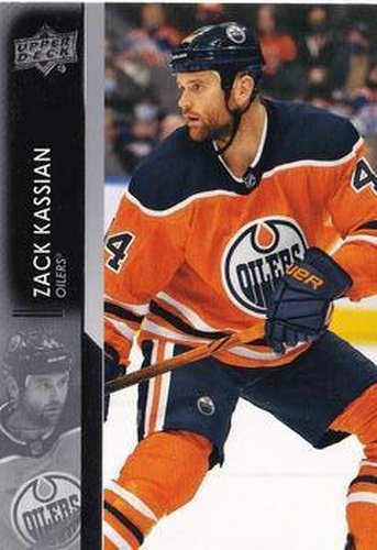 #322 Zack Kassian - Edmonton Oilers - 2021-22 Upper Deck Hockey