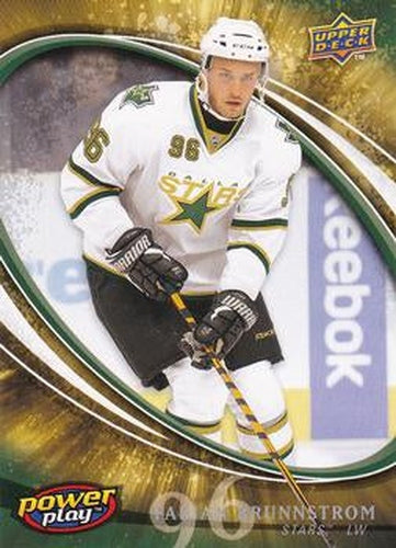 #322 Fabian Brunnstrom - Dallas Stars - 2008-09 Upper Deck Power Play Box Set Hockey