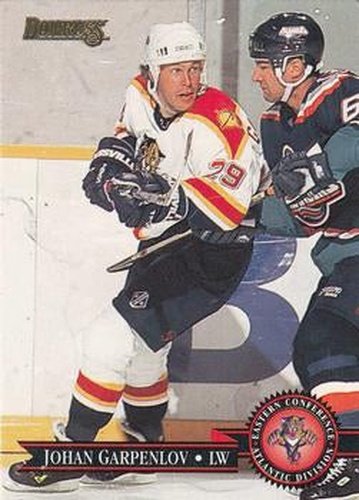 #322 Johan Garpenlov - Florida Panthers - 1995-96 Donruss Hockey