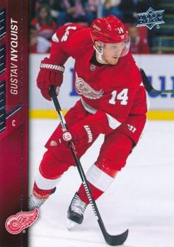 #322 Gustav Nyquist - Detroit Red Wings - 2015-16 Upper Deck Hockey