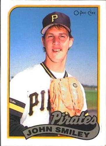 #322 John Smiley - Pittsburgh Pirates - 1989 O-Pee-Chee Baseball
