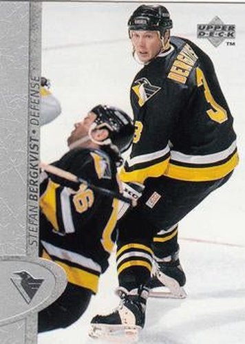 #323 Stefan Bergkvist - Pittsburgh Penguins - 1996-97 Upper Deck Hockey