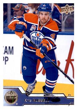 #323 Kris Russell - Edmonton Oilers - 2016-17 Upper Deck Hockey