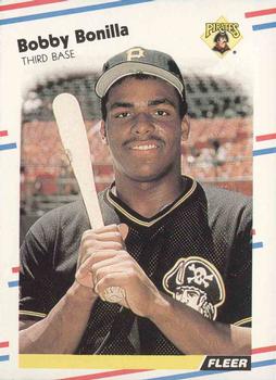 #323 Bobby Bonilla - Pittsburgh Pirates - 1988 Fleer Baseball