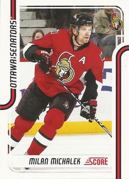 #323 Milan Michalek - Ottawa Senators - 2011-12 Score Hockey