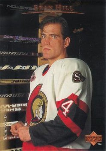 #323 Sean Hill - Ottawa Senators - 1995-96 Upper Deck Hockey