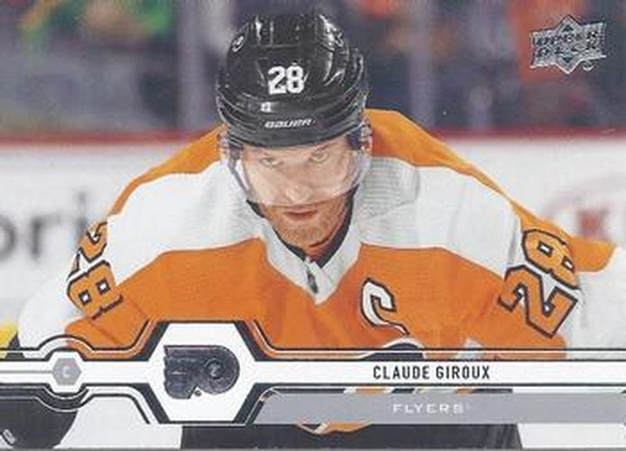 #323 Claude Giroux - Philadelphia Flyers - 2019-20 Upper Deck Hockey