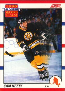 #323 Cam Neely - Boston Bruins - 1990-91 Score Canadian Hockey